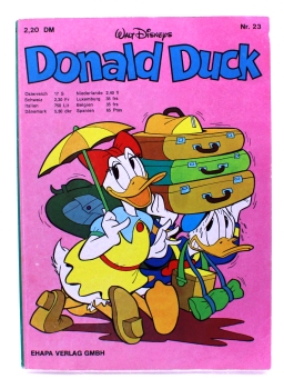 Walt Disneys Donald Duck Taschenbuch Nr. 23 (1. Auflage) von Ehapa